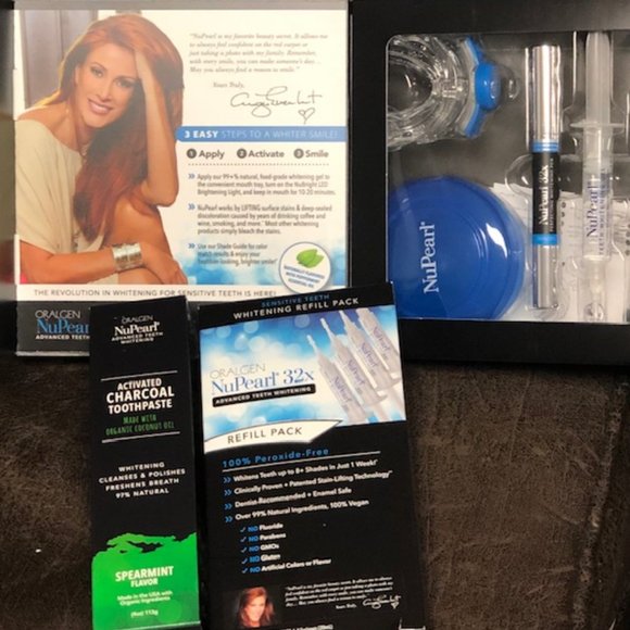 ORALGEN NuPearl 32x + Refill + Toothpaste - Picture 2 of 3